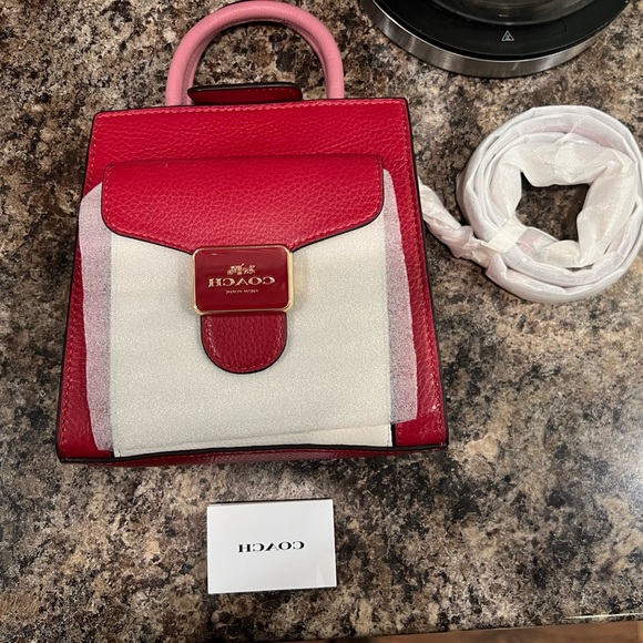 COACH Red Multi Bag - Picture 4 of 5